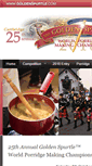 Mobile Screenshot of goldenspurtle.com